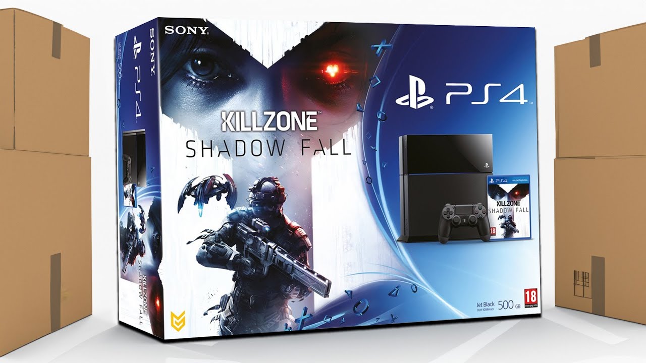PLAYSTATION 4 POLSKI UNBOXING 📦 PS4 W EDYCJI KILLZONE SHADOW FALL