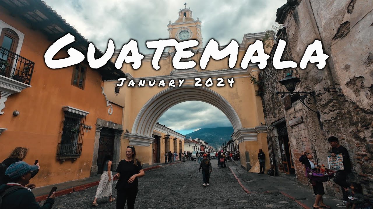 Antigua Walking Tour 🇬🇹 | Best of Guatemala 🤩 #antiguaguatemala  #travel