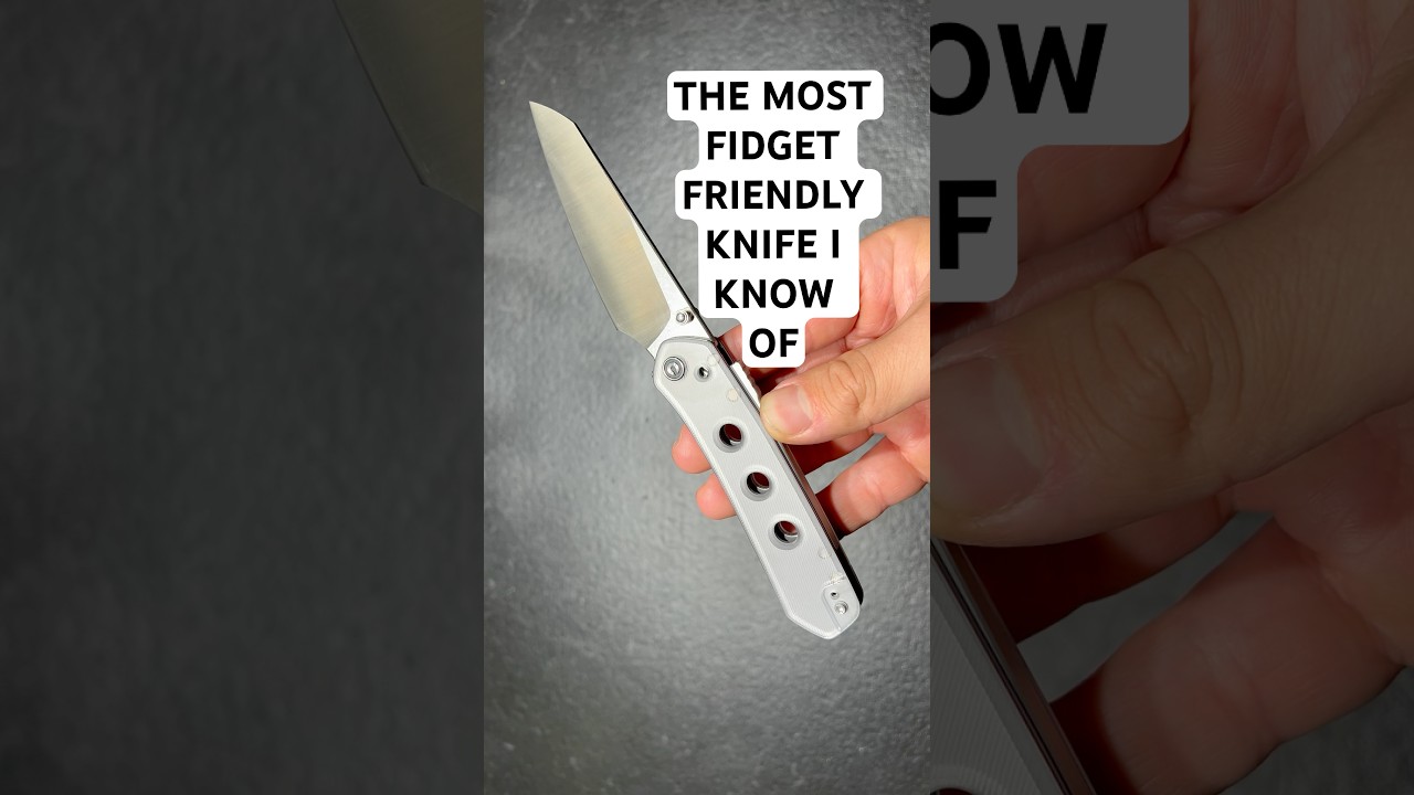 Civivi may have the most fidget friendly knife in the game. This is the vision fg #knife #tools #edc