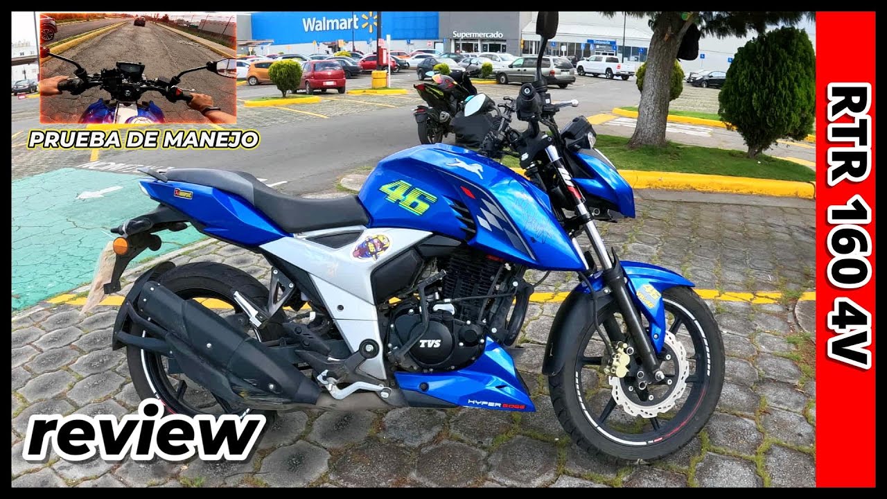 RTR 160 4V (Carburada) |REVIEW Y PRUEBA DE MANEJO 🔥