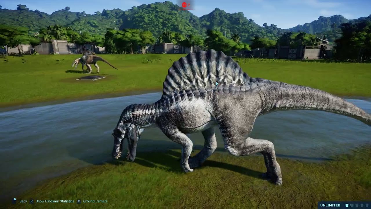 Jurassic World Evolution Skin Battles - Spinosaurus