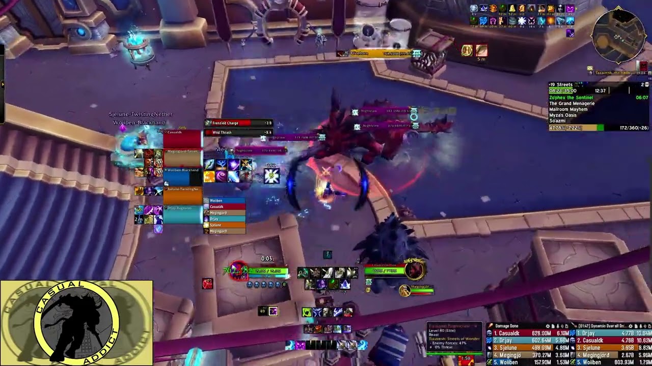| 6Deaths still timing +19's with 2MINS LEFT | +19 Tazavesh Streets | Casualaddict DK POV |