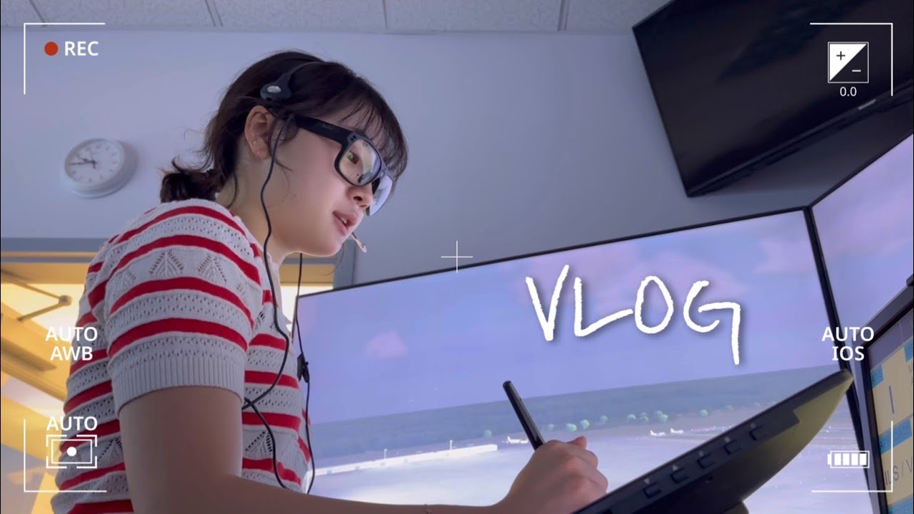 하루종일 ATC 실습하는 일상✈ | ATC communication | Embry-Riddle Aeronautical University