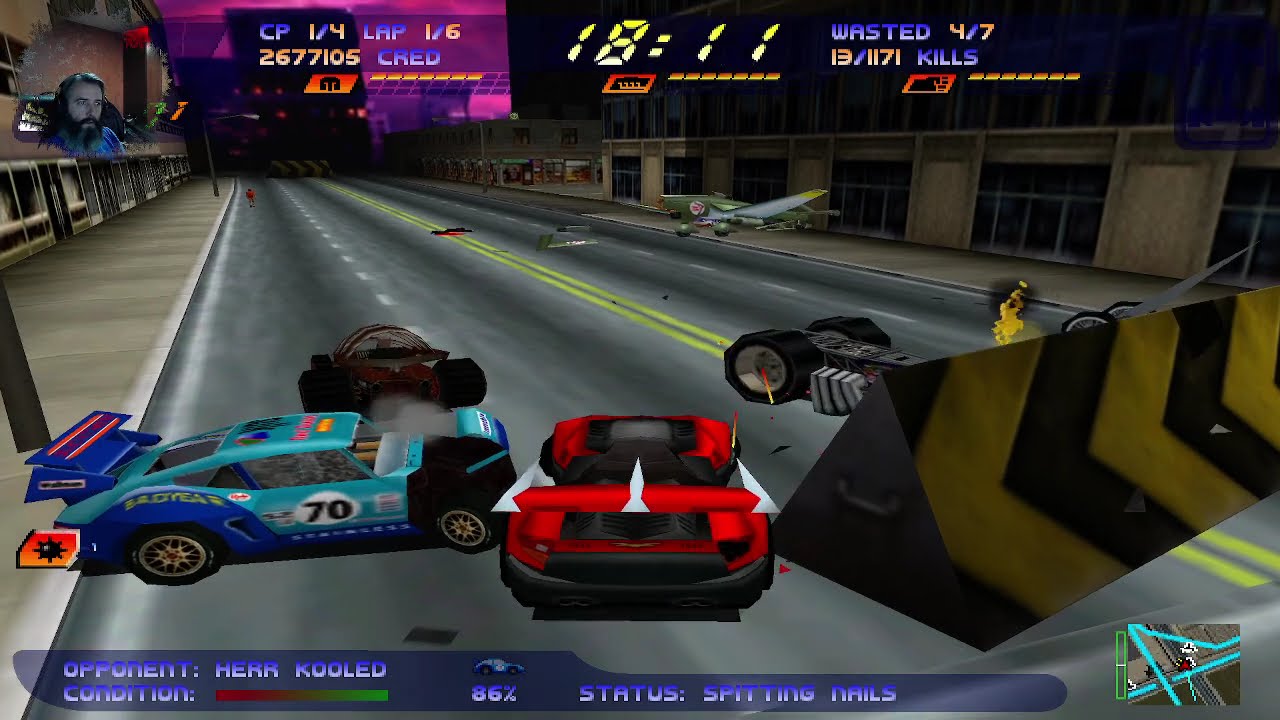 Carmageddon 2 - Группа 4 - Gameplay 15K 6090FPS PC ULTRA
