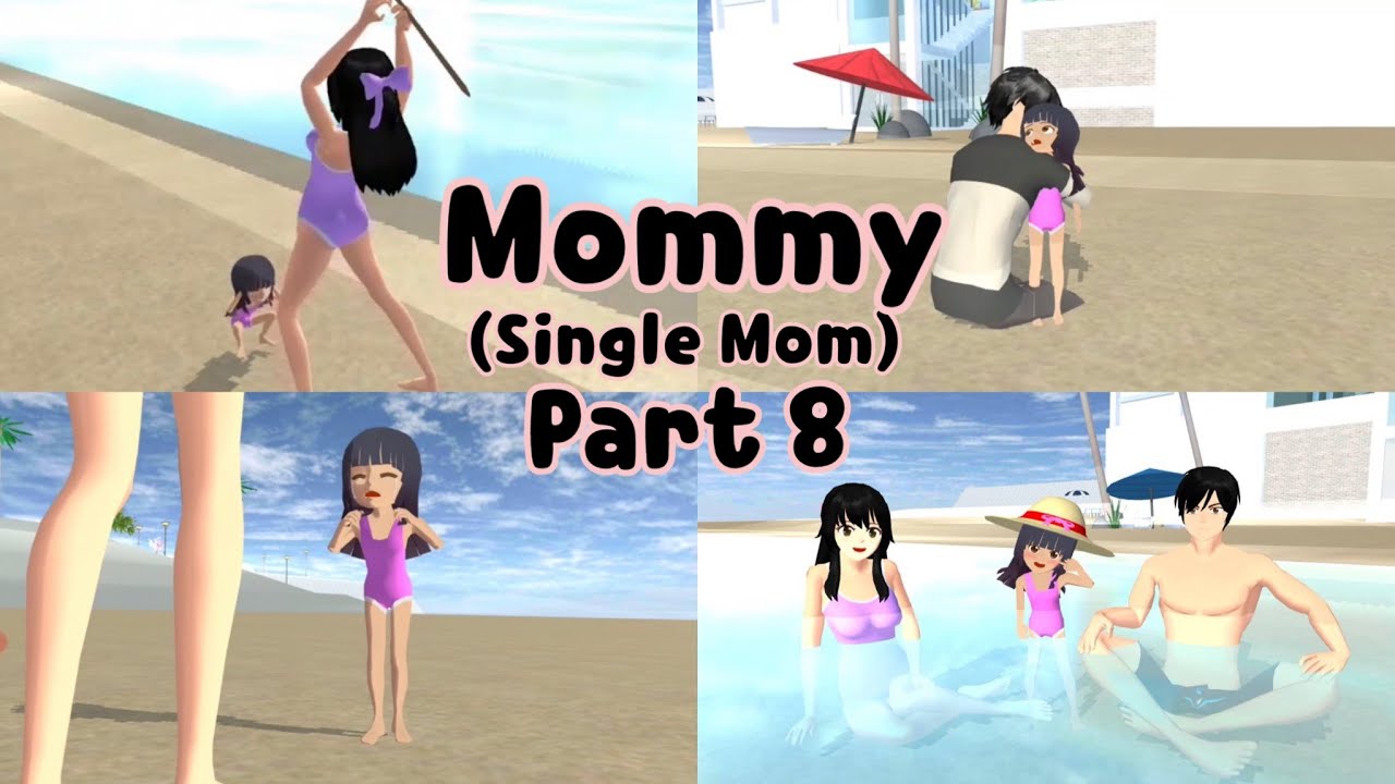 Mommy (Single Mom) Part 8 | emotional story | Sakura School Simulator