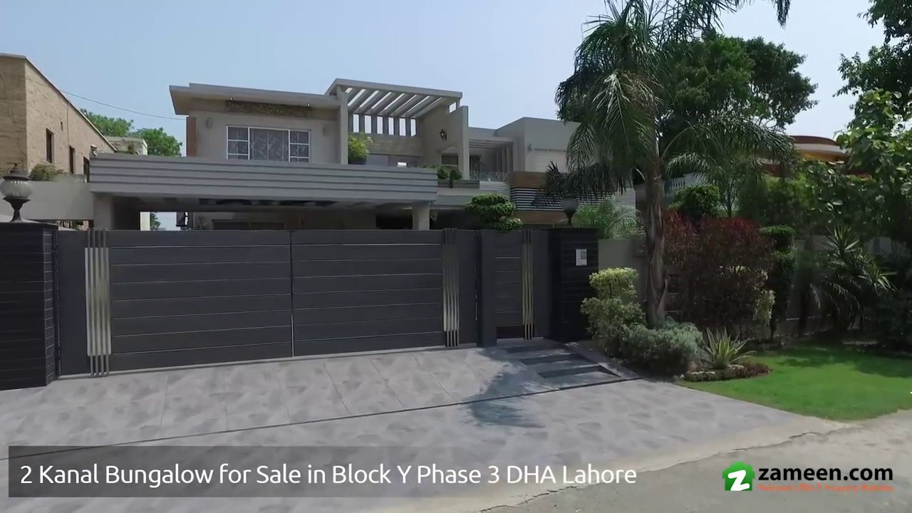 2 KANAL BUNGALOW IS AVAILABLE FOR SALE IN DHA PHASE 3 - BLOCK Y LAHORE