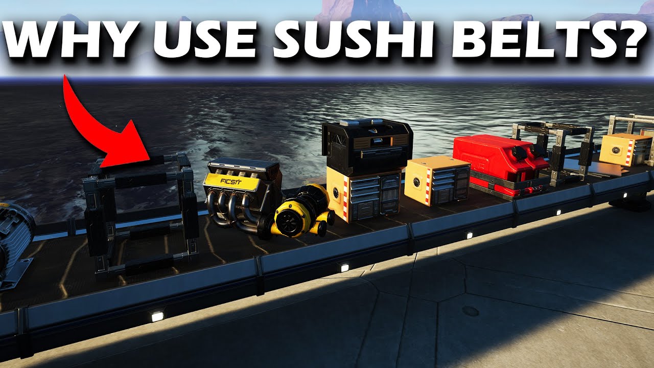 Why Use Sushi Belts? - Satisfactory Mixed Belt Guide