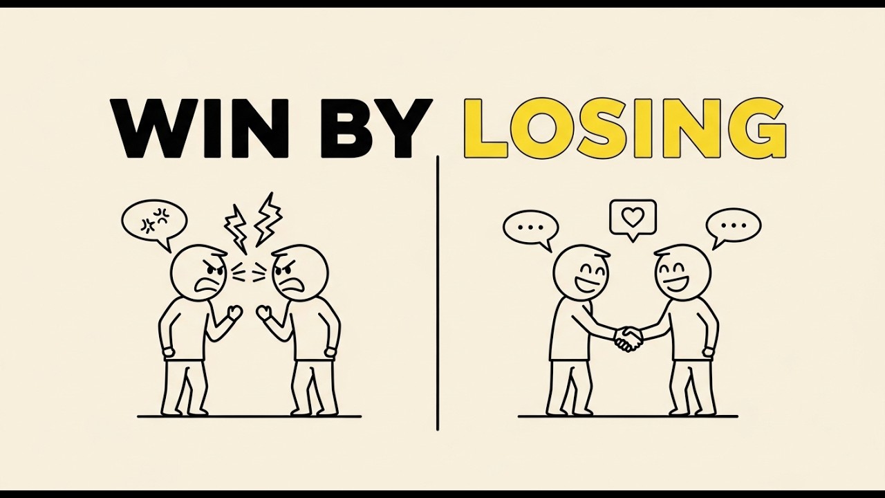 Solving relationship conflicts is actually achievable - Win Arguments by Losing