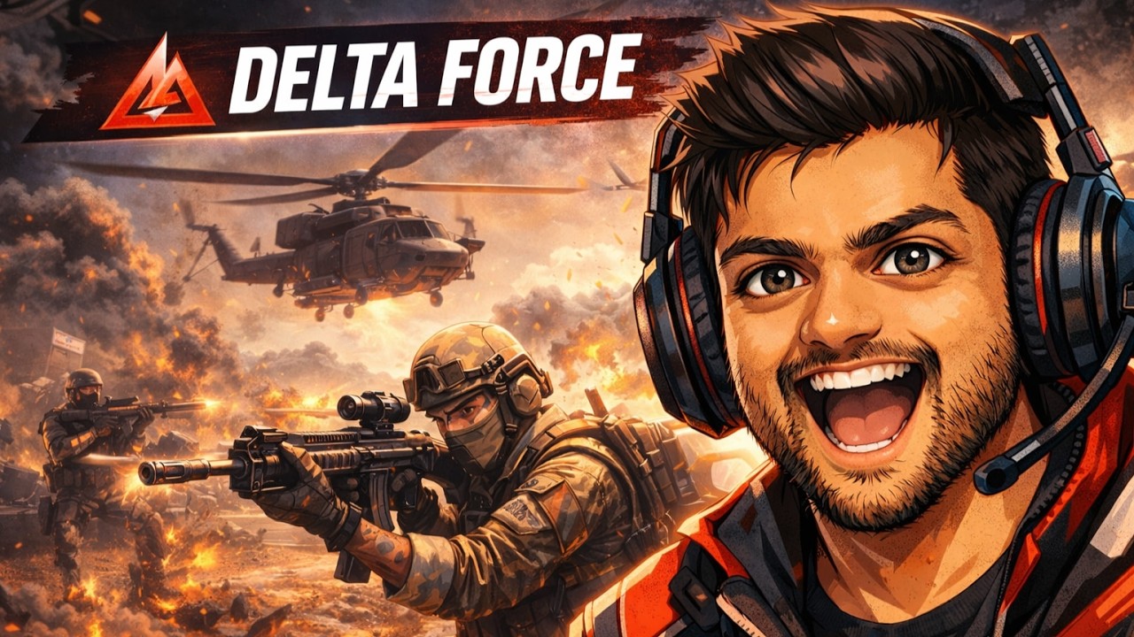 My Biggest Enemy Is Always Behind Me 💀 | Delta Force Live India