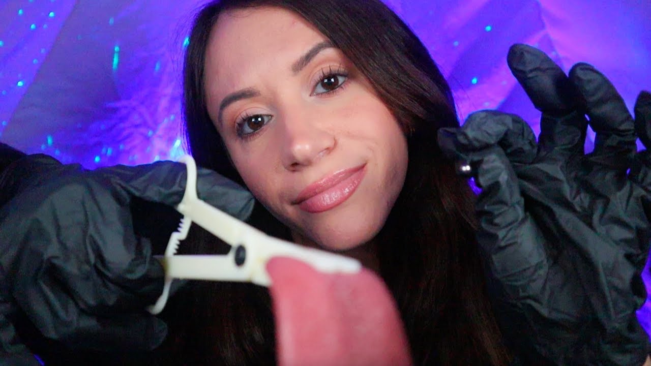 ASMR / Giving You A Tongue Piercing 💎