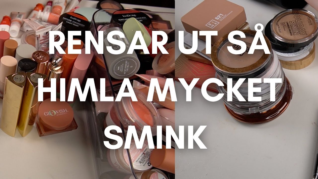 RENSAR UT ÄNNU MER BRONZER OCH BLUSH (mitt hjärta klarar inte mer)