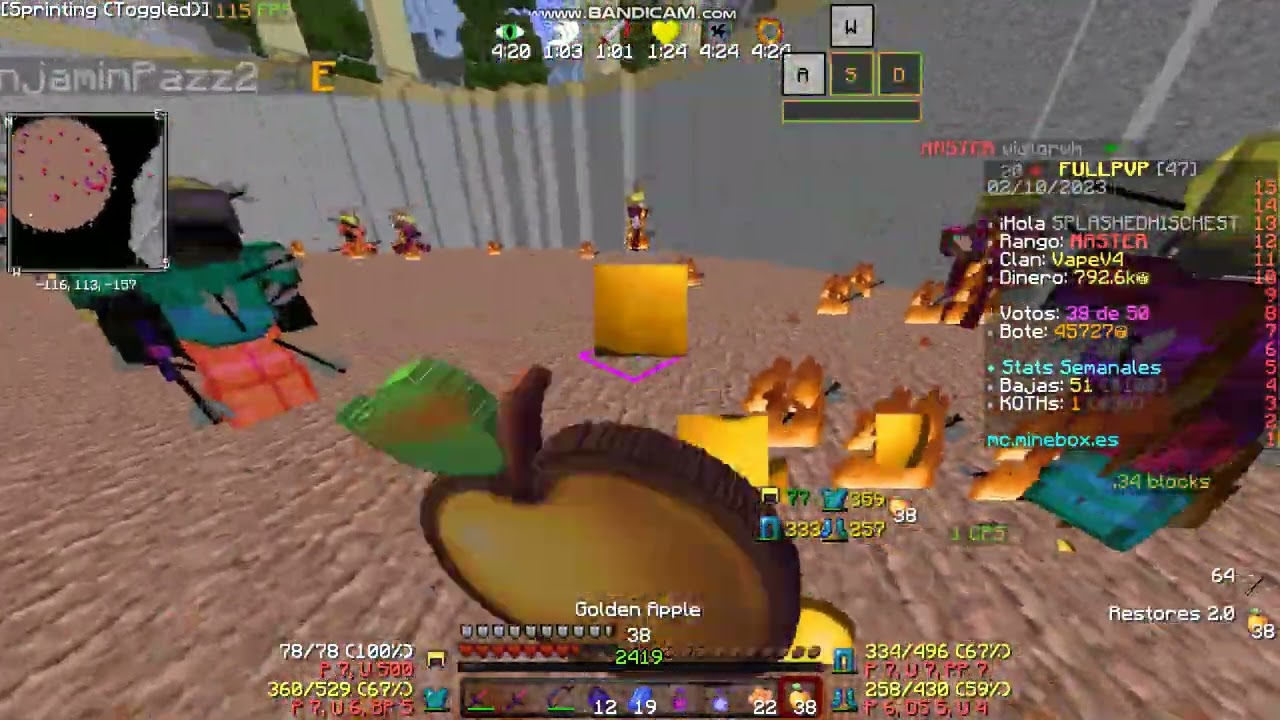 Minebox FullPvP - Drop Zomder CW ( NON Vs ZzZ )
