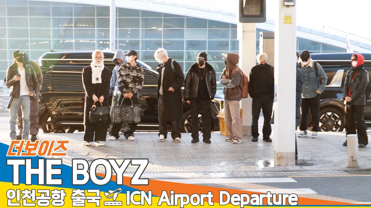더보이즈, 인천국제공항 출국✈️THE BOYZ ICN Airport Departure 2025.2.13 Newsen