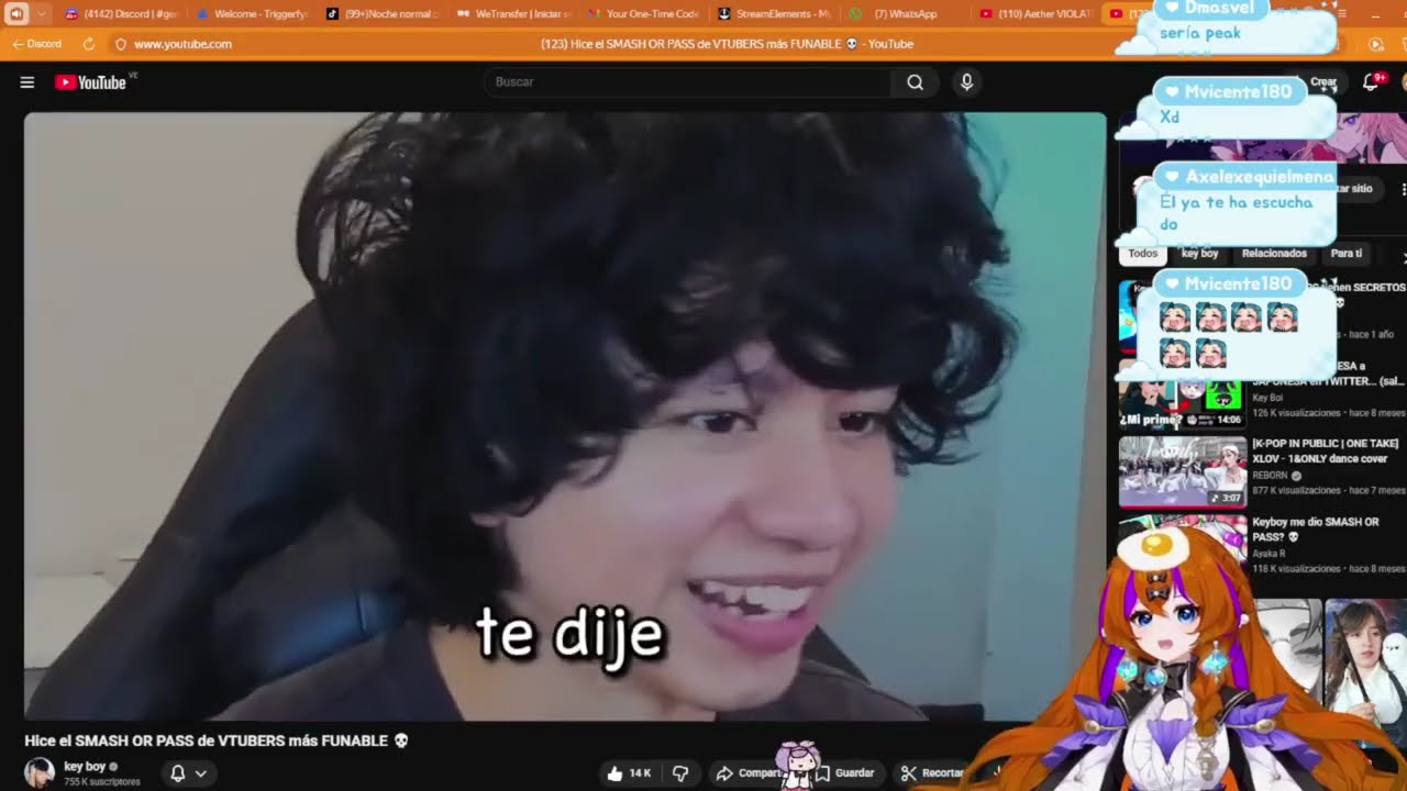 Luxy (la loli) reacciona a SMASH O PASS de keyboy [Full HD]