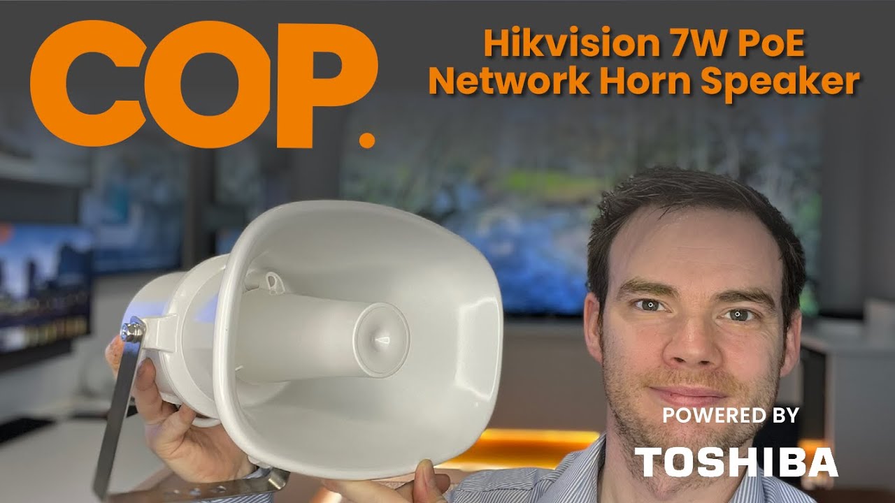Hikvision 7W PoE Network Horn Speaker