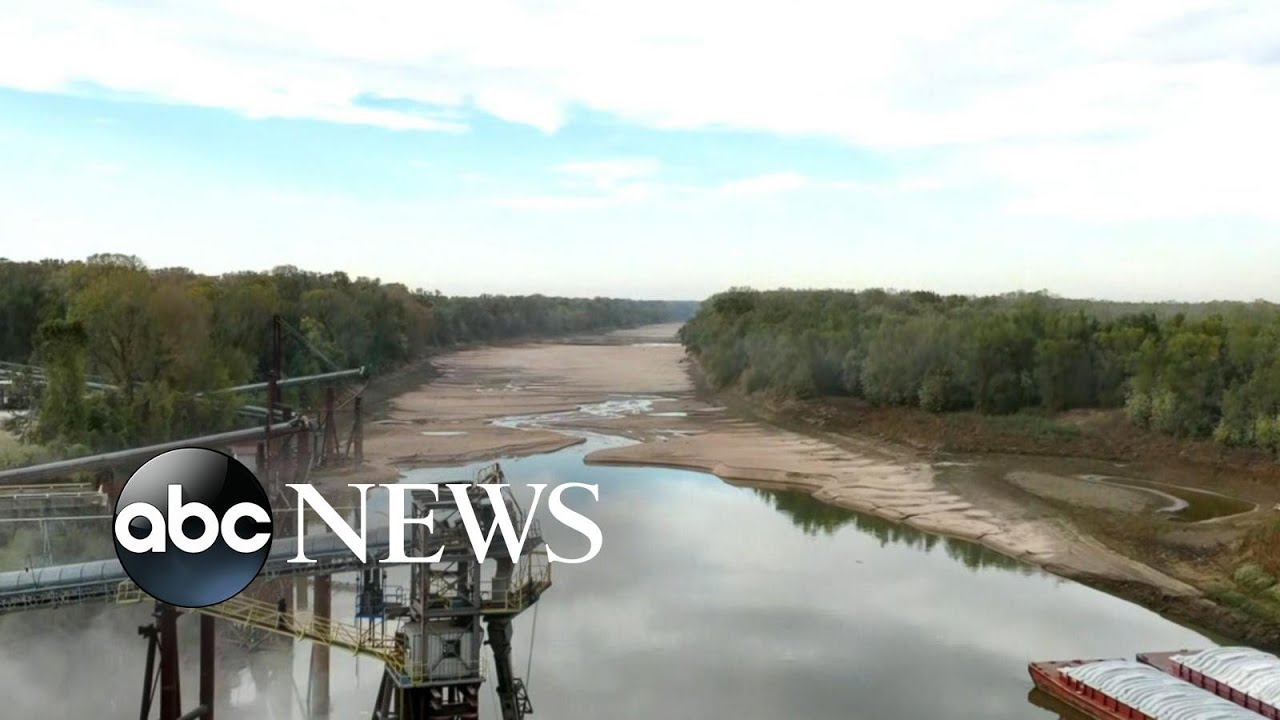 Historic Mississippi River drought fueling inflation l ABCNL