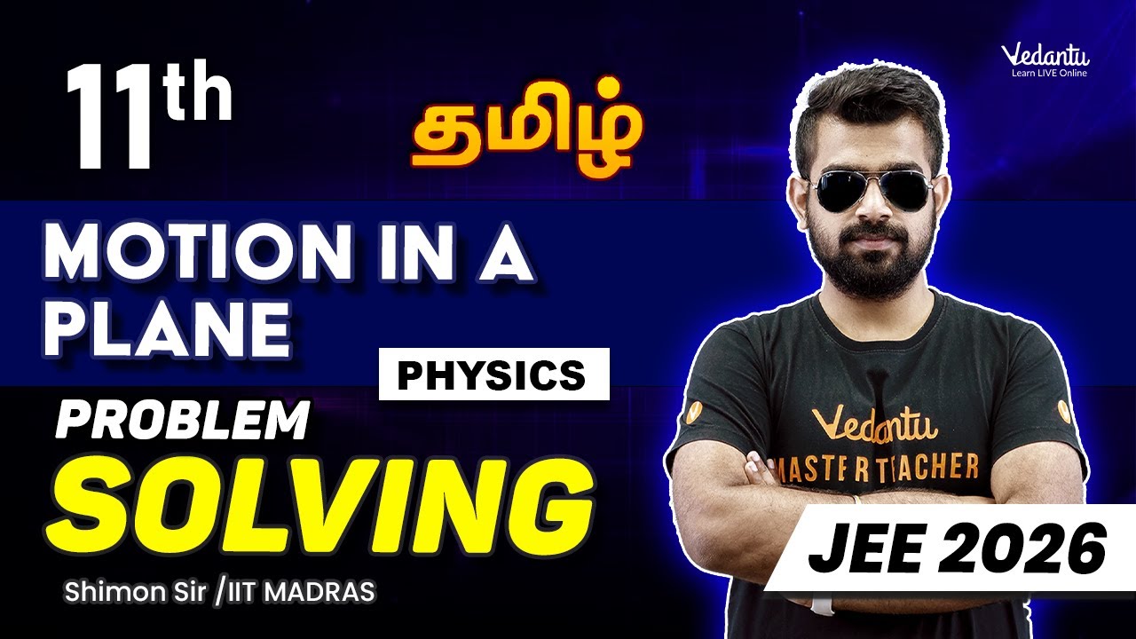 Motion In A Plane Problem Solving | Class 11 Physics | JEE 2026🔥 Shimon sir