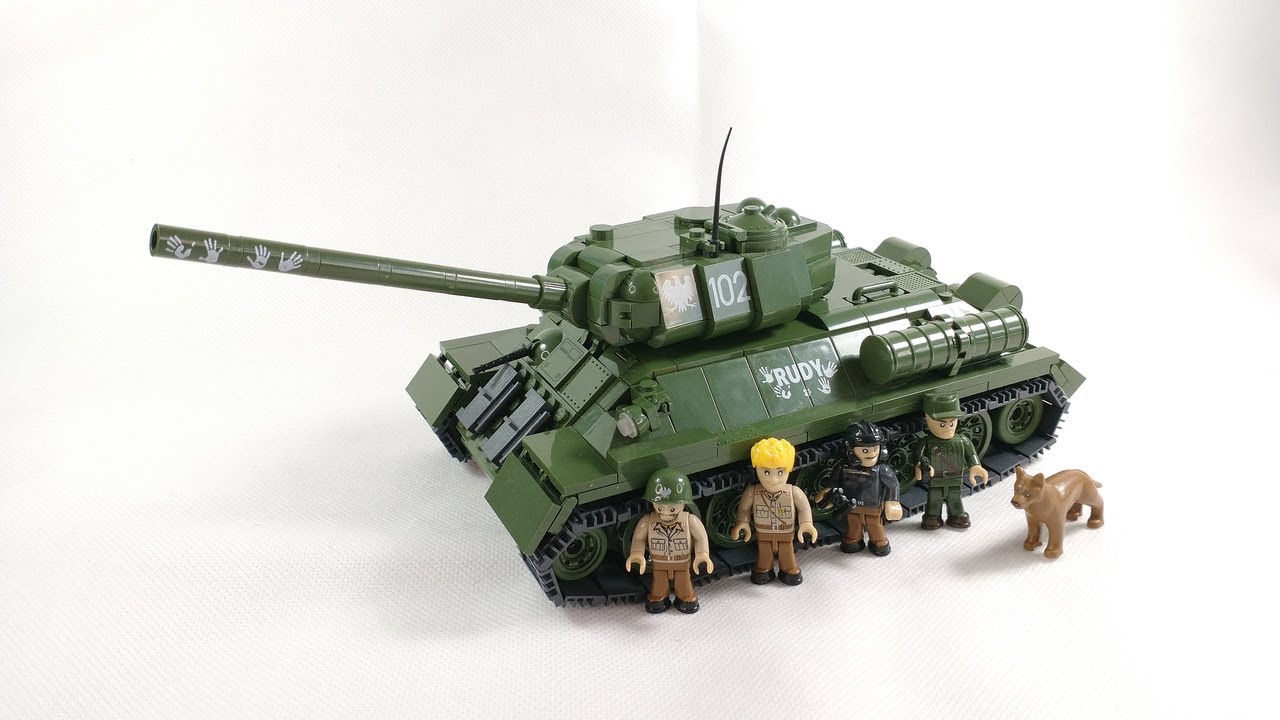Recenzja - COBI T34/85 Rudy 102 (2018)
