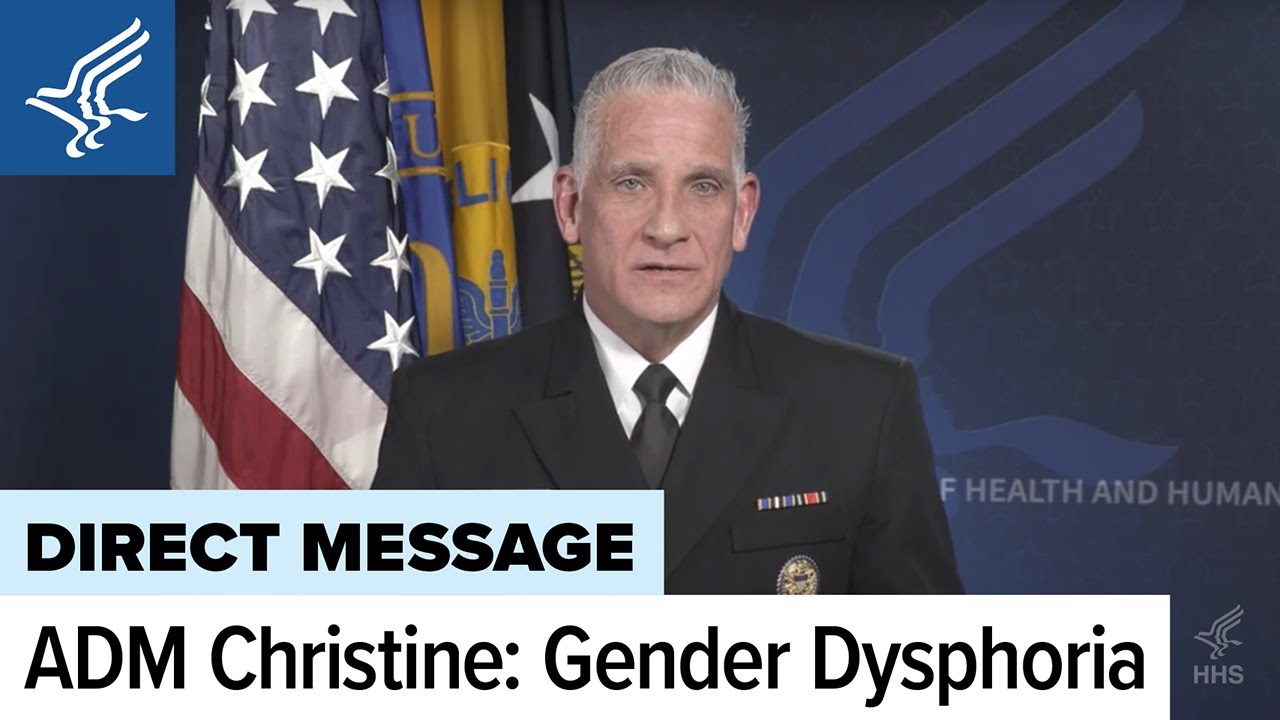 ADM Brian Christine: Gender Dysphoria Report