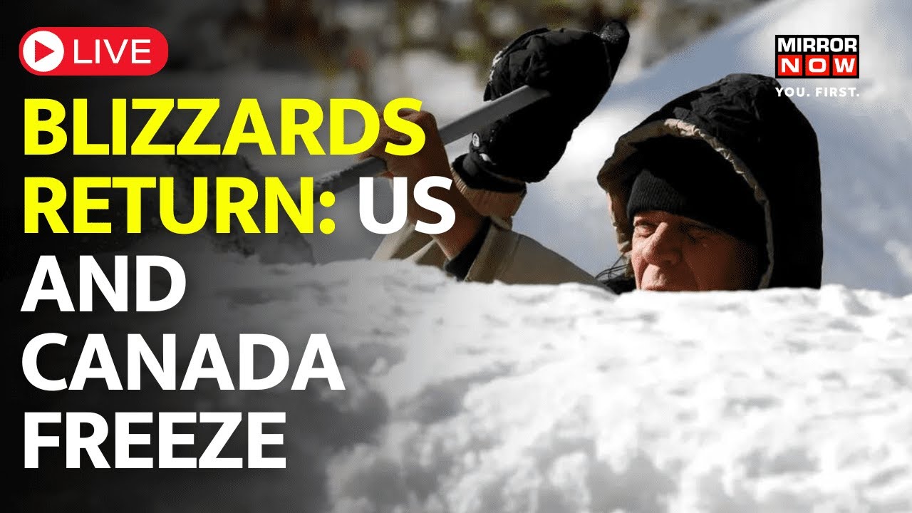 LIVE | Arctic Blast Sweeps Into Northern Canada & US | Temperature Plunge To -78C | World News