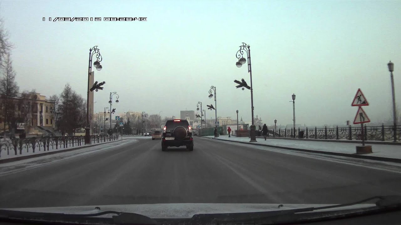 чуть не догнал джип администрации ТО