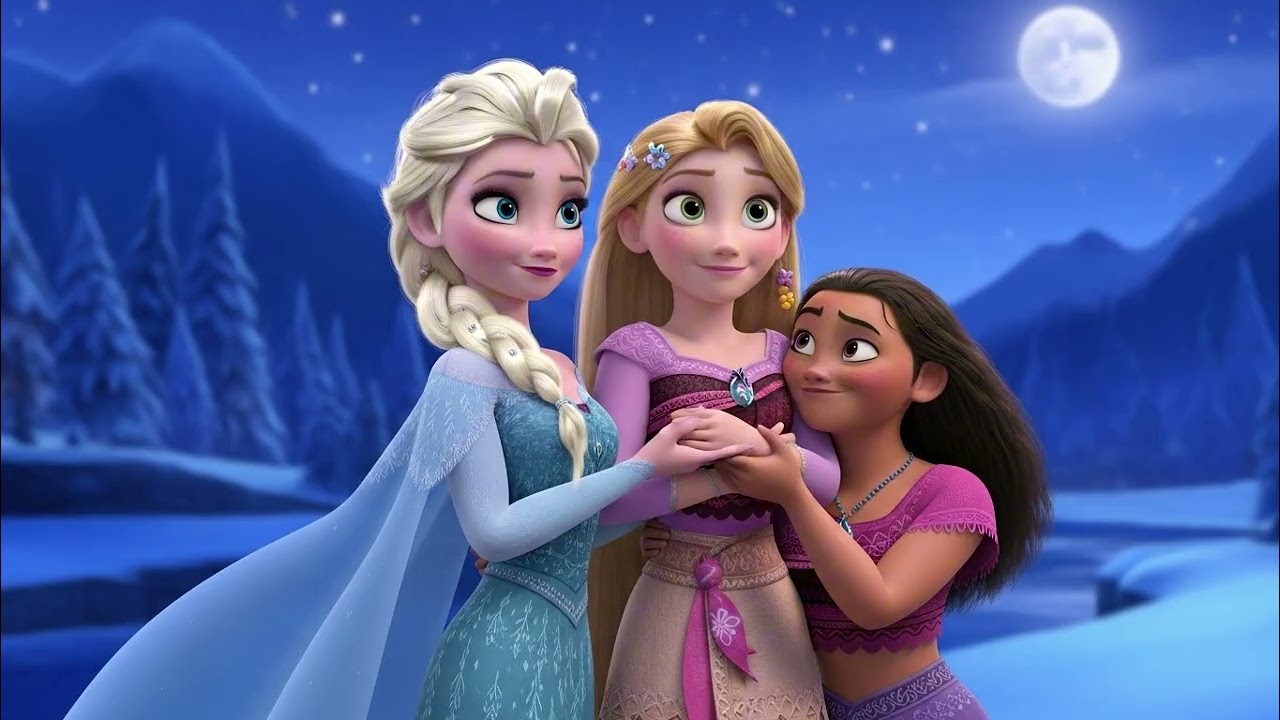 . Sunshine Happiness Song – Elsa Moana Rapunzel | Nursery rhyme song