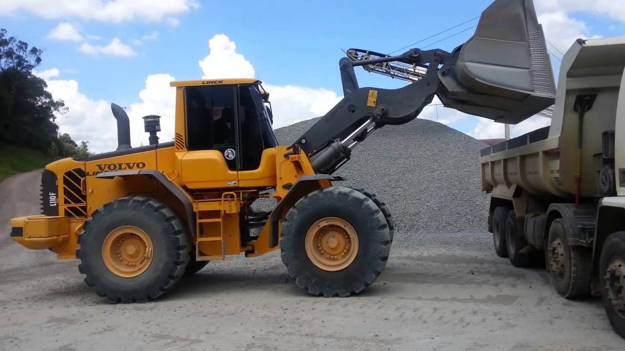Pá carregadeira Volvo L110F