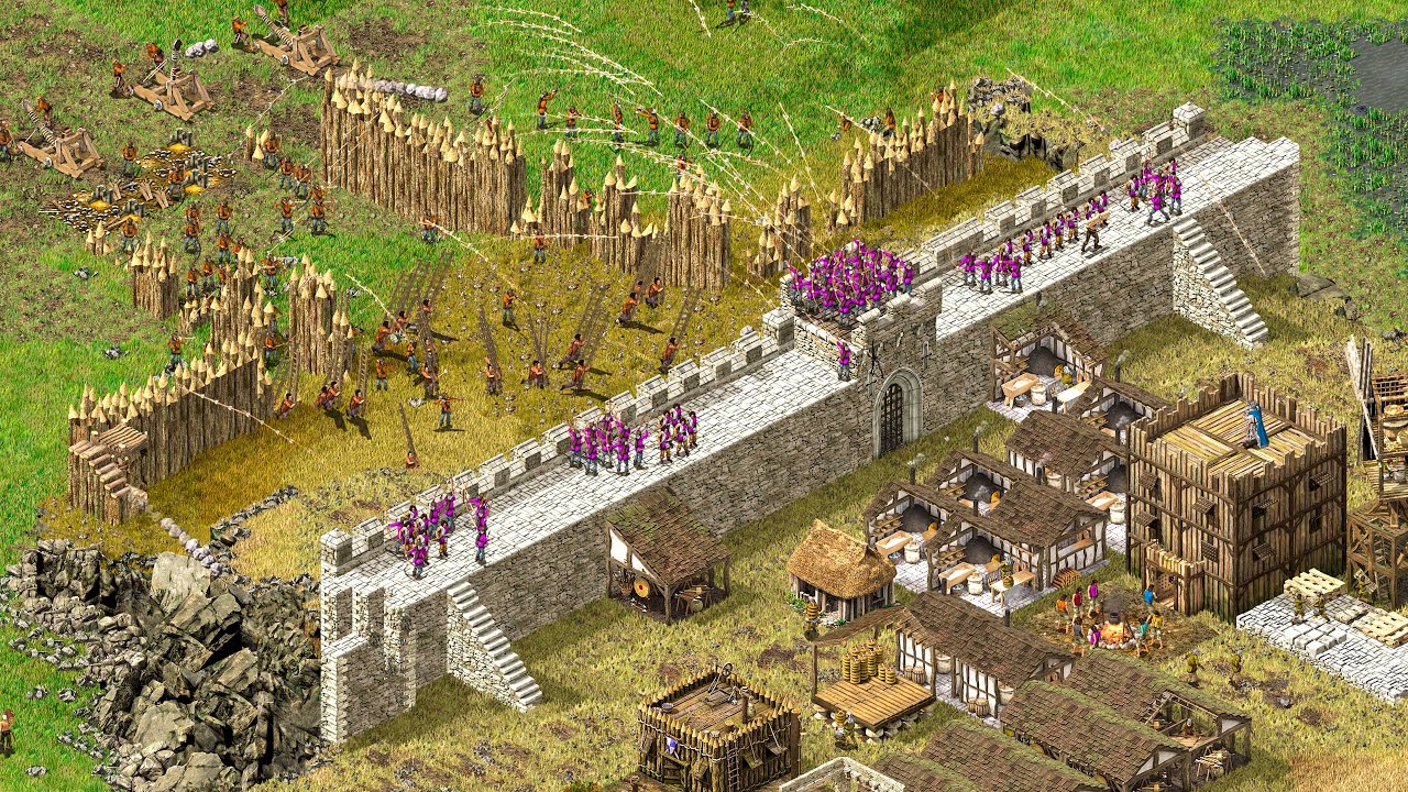 Stronghold 1 DE - 7. BREAKING THE SIEGE (Very Hard) | Main Campaign
