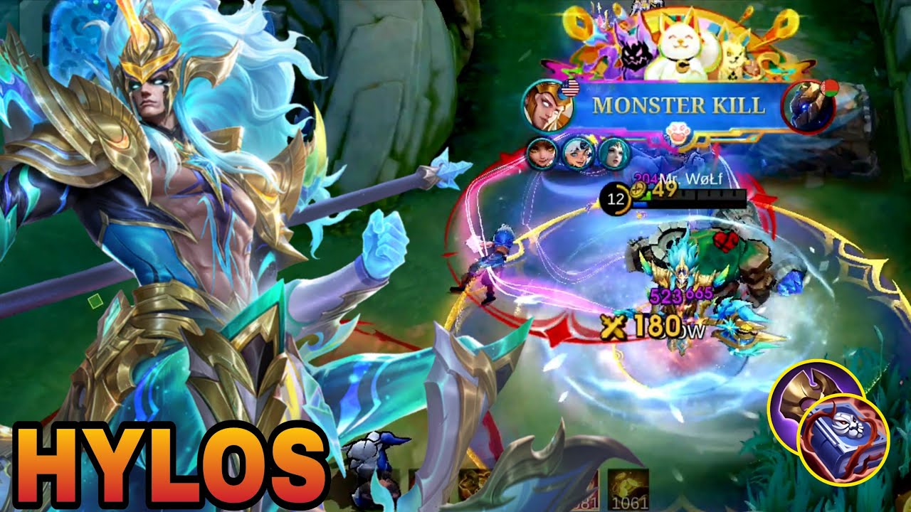 Hylos Can Be A Cdr Tank? Hylos Mythic Skin Cdr Build Gameplay | Mobile Legends