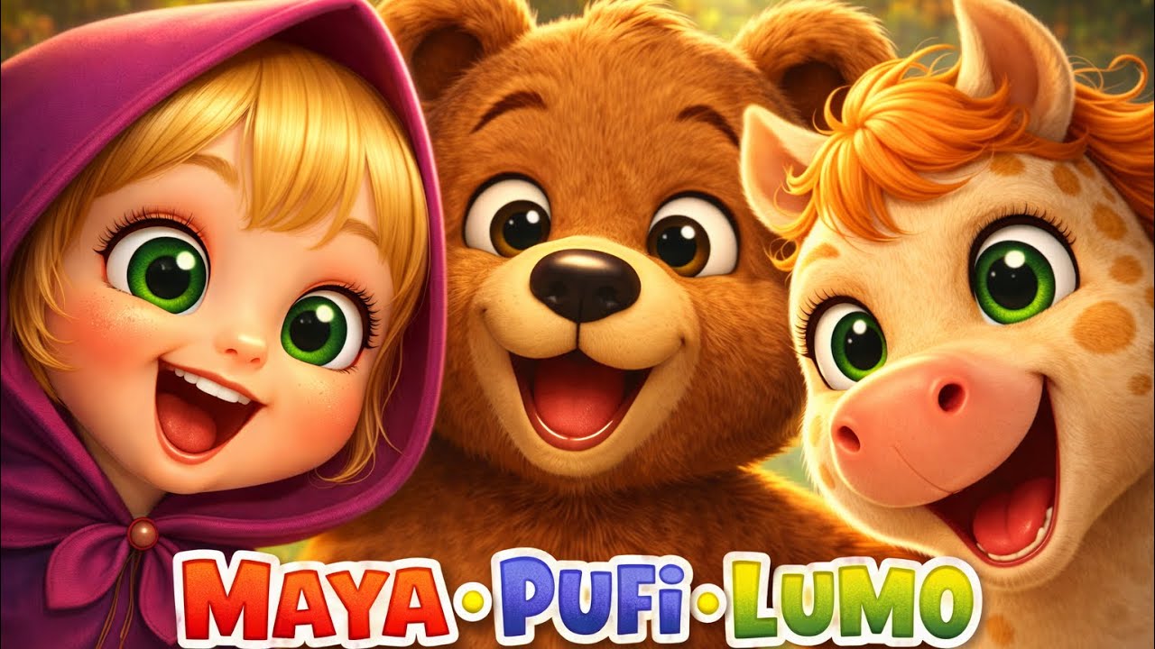 Maya, Pufi ve Lumo’nun Aceleci Orman Macerası | Eğitici Çocuk Masalı