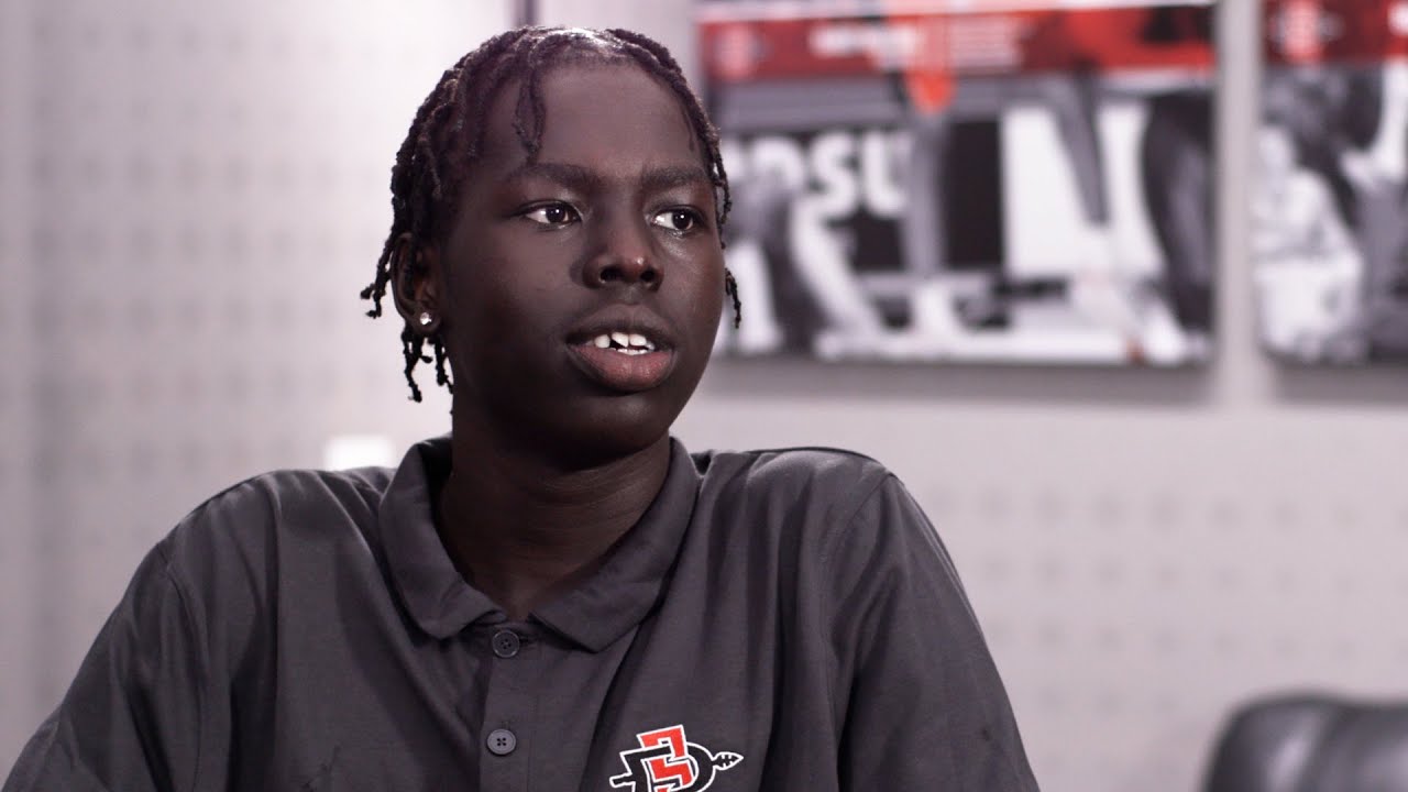 SDSU MEN'S HOOPS: MAGOON GWATH SITS DOWN WITH JON SCHAEFFER