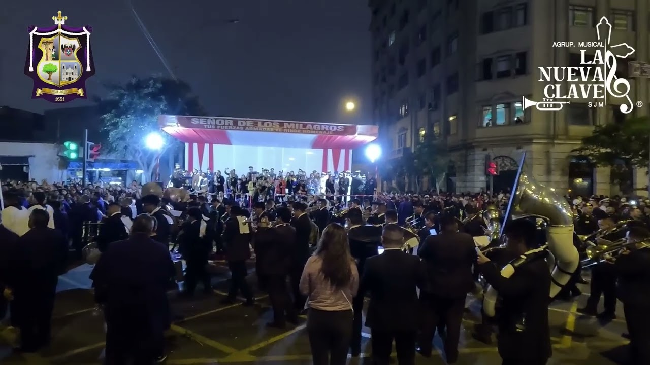 AGRUPACIÓN MUSICAL LA NUEVA CLAVE 2023 - AL SEÑOR DE LOS MILAGROS 2013 (AL PASO DE MALAMBO)