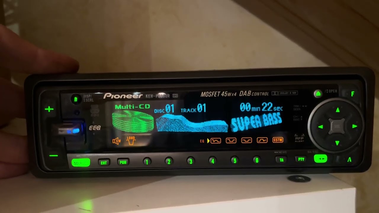 Pioneer KEH-P8800R Radio/cassette 1999