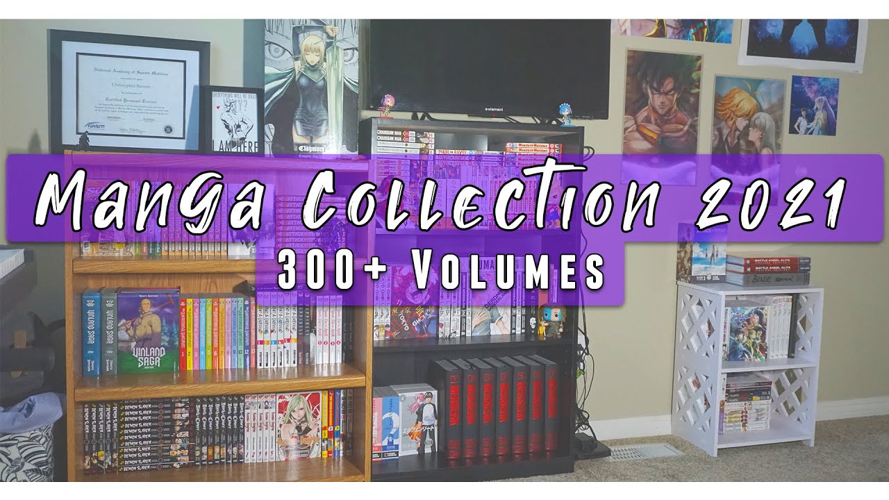 MANGA COLLECTION 2021 | 300+ Volumes!!!