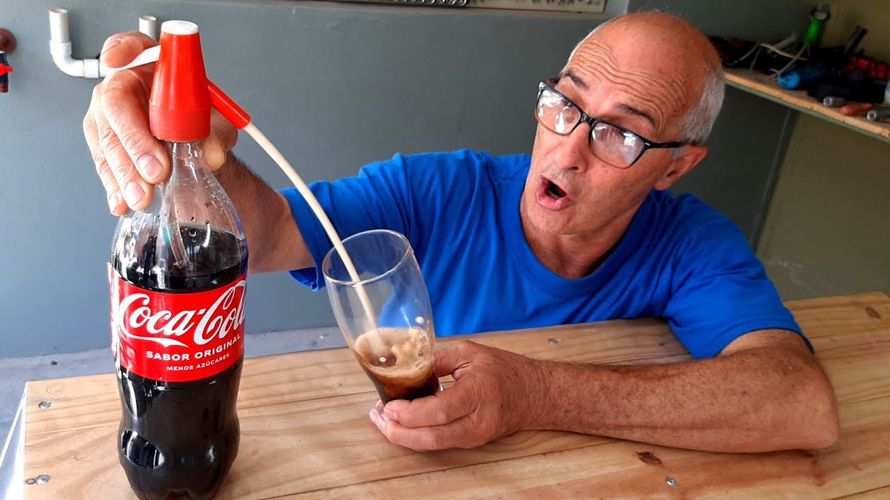 Interesante Invento Para BEBIDAS GASEOSAS ¡Muy UTIL!