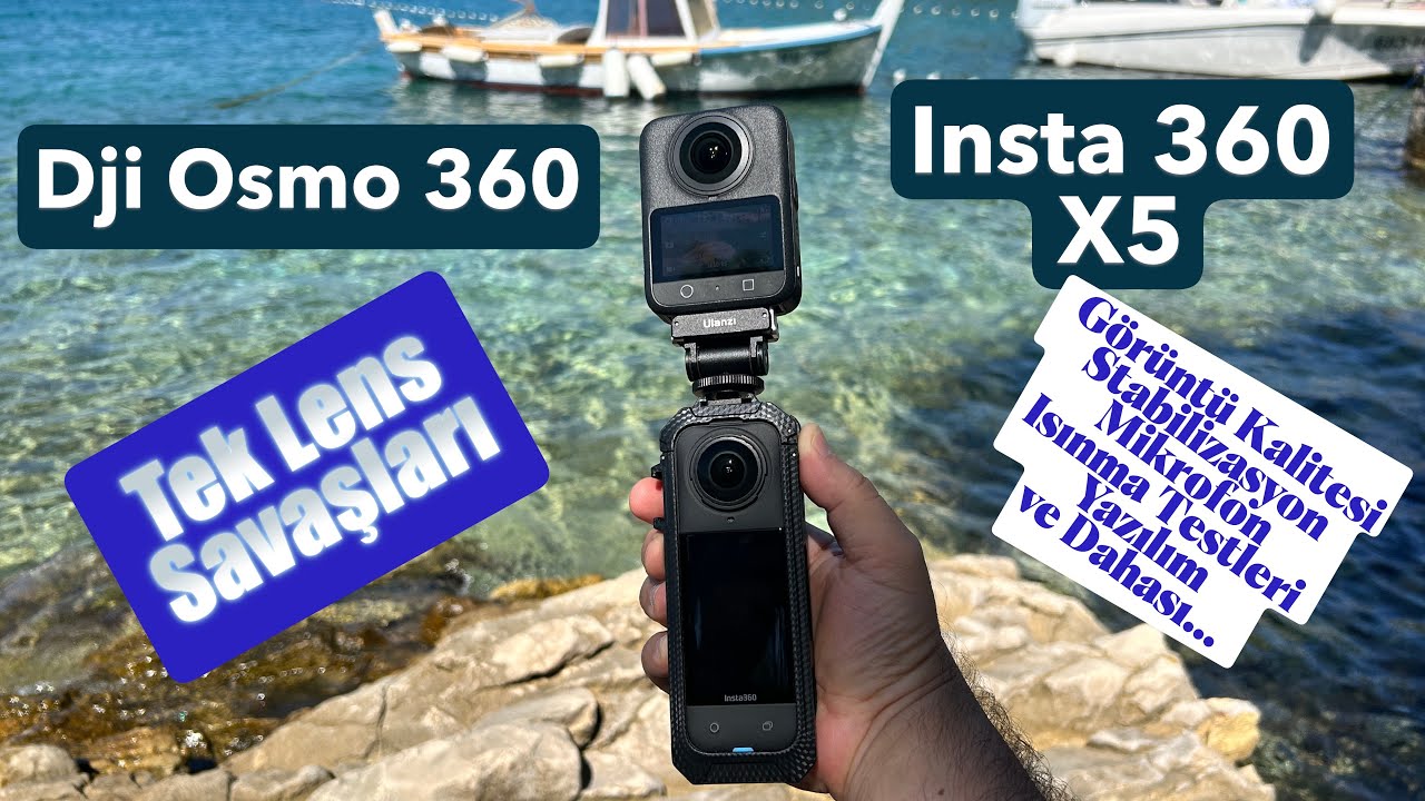 DJI Osmo 360 против Insta360 X5. Часть 2. Битва объективов