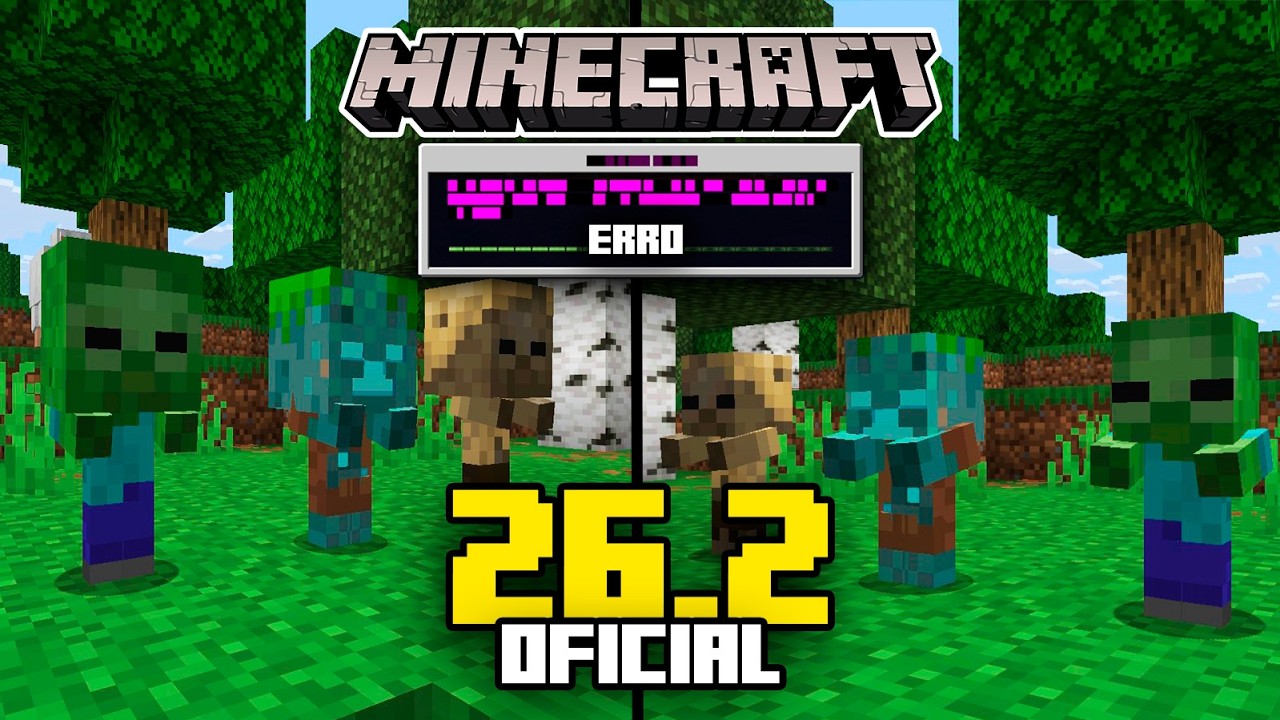 Minecraft 26.2 OFICIAL (Bedrock)