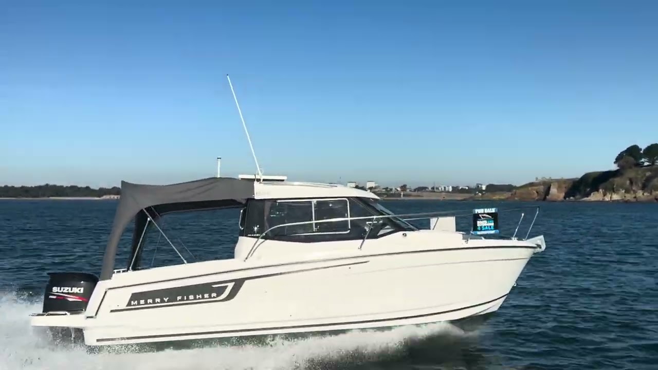 Jeanneau Merry Fisher 695 Water Demonstration