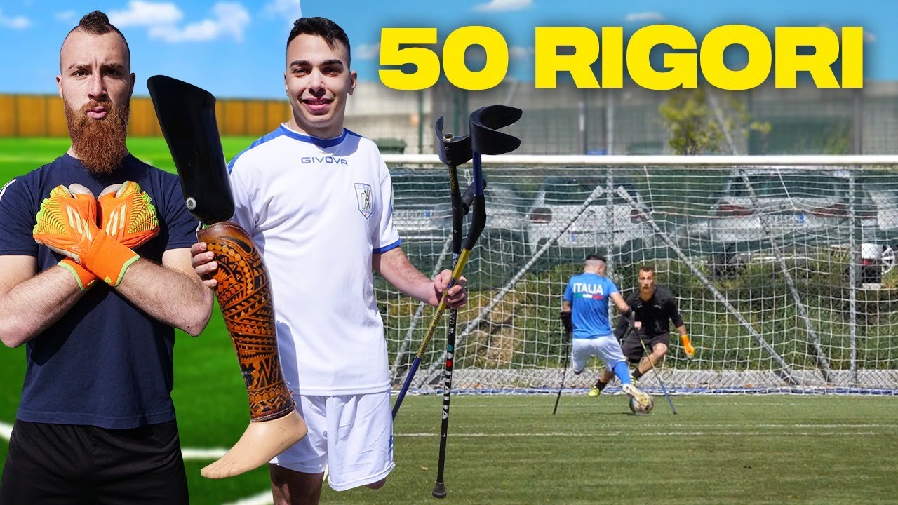 🧤⚽️ 50 RIGORI CHALLENGE: LORENZO MARCANTOGNINI (NAZIONALE AMPUTATI)