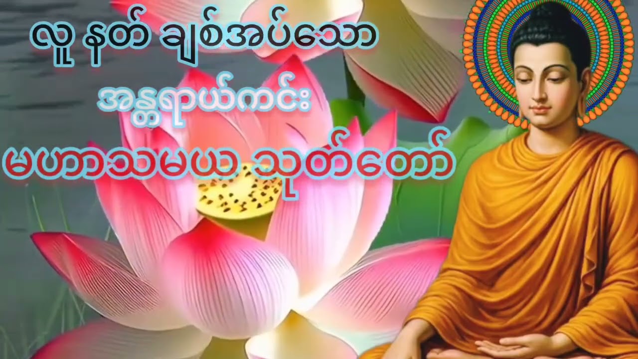 ပရိတ်တရားတော်များ နာကြား၍ ဘေးဥပါဒ်အန္တရာယ် ရန်အသွယ်ဟူသမျှ ကင်းဝေးကြပါစေ###