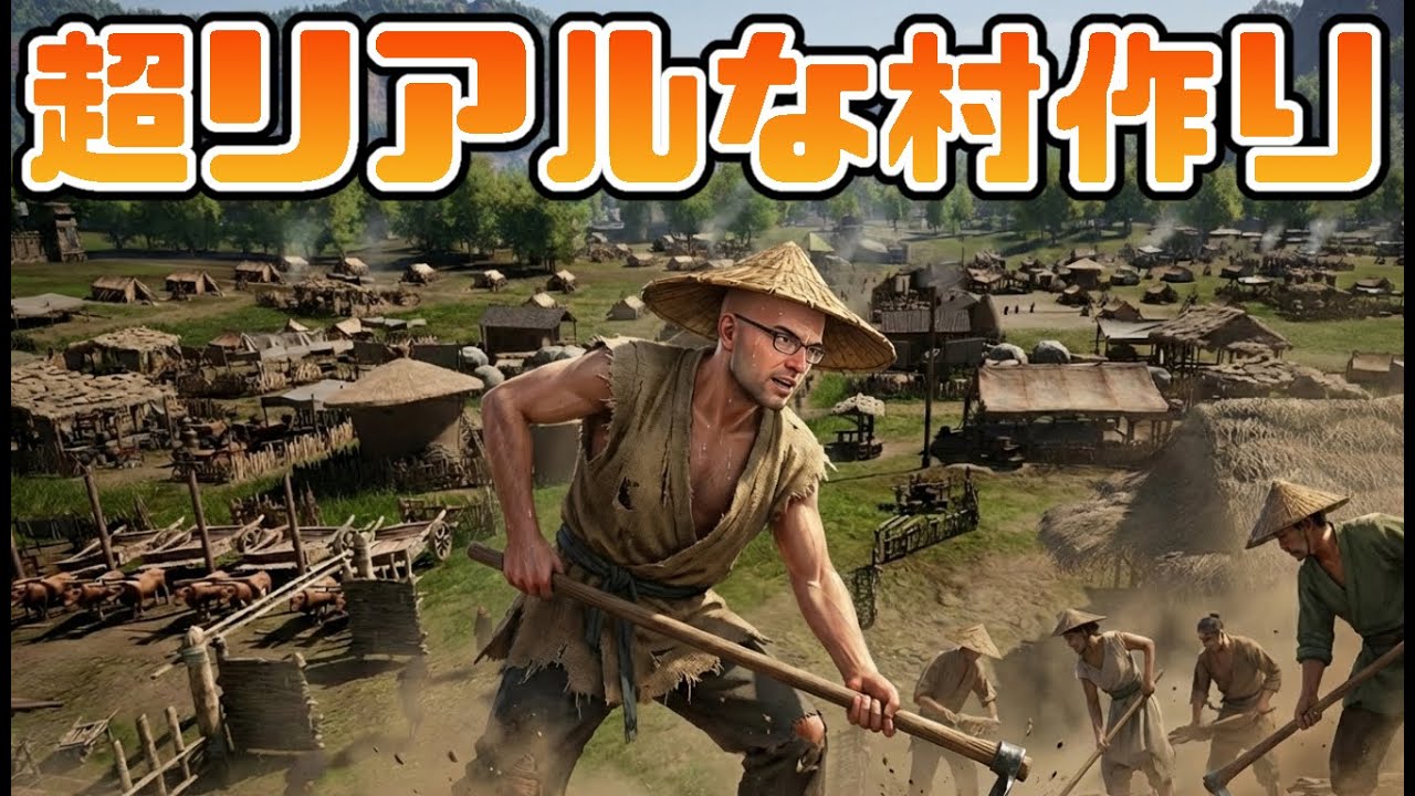 【Manor Lords激似】超リアルな村作り【Mandate Order｜マンデート オーダー】