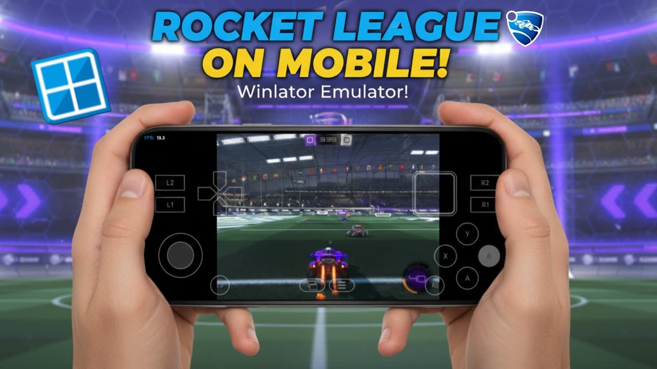 Rocket League on Adreno 613 🔥 | Winlator 10.1 Hotfix | Low End Test
