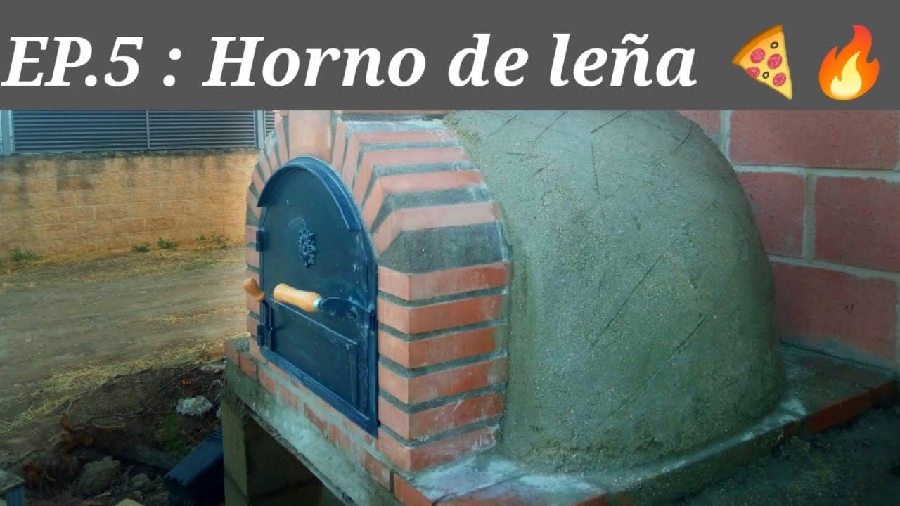 Horno de leña 🔥 – Barbacoa de obra (Ep 5) 🏡