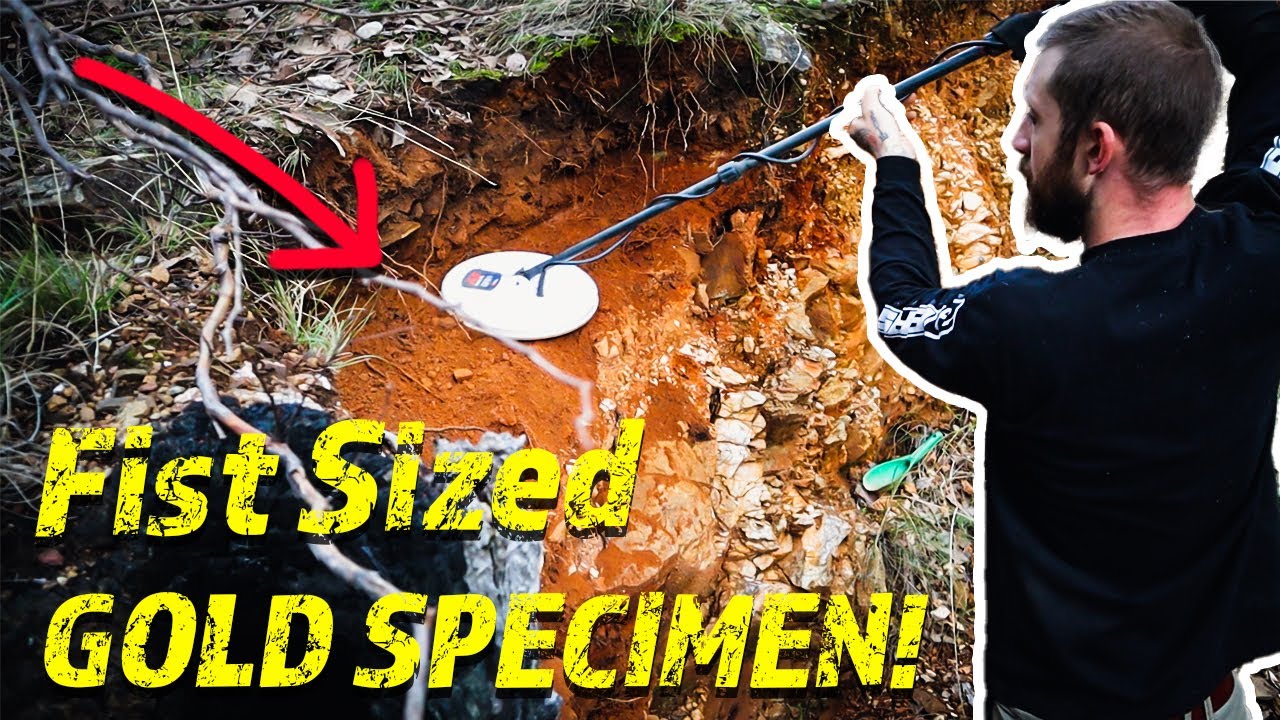 Finding and incredibly RARE Fist sized GOLD Specimen in an Abandoned Mine!