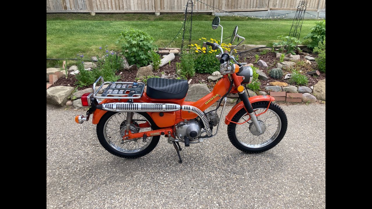 Honda CT90 1976 – probably the most iconic adventure motorcycle ever built!