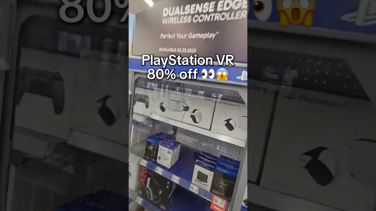 PSVR Headsets $600 ➡️ $120 at Walmart 🎮 #FlipsNotBricks #WalmartClearance