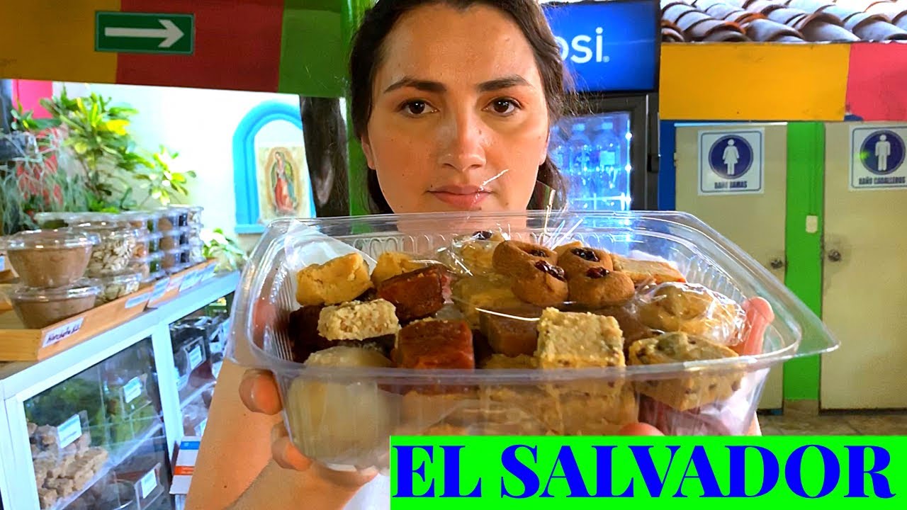 Dulces artesanales de El Salvador