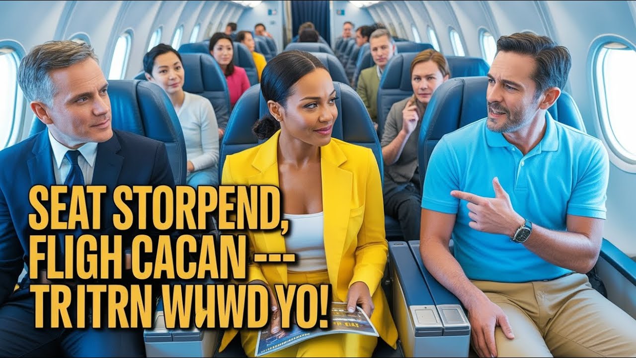 Incredible Revelation: Black Woman CEO's Seat Stolen, Flight Grounded — Touching Twist Exposed!