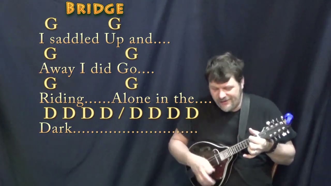 El Paso (Marty Robbins) Mandolin Cover Lesson in D with Chords/Lyrics #elpaso