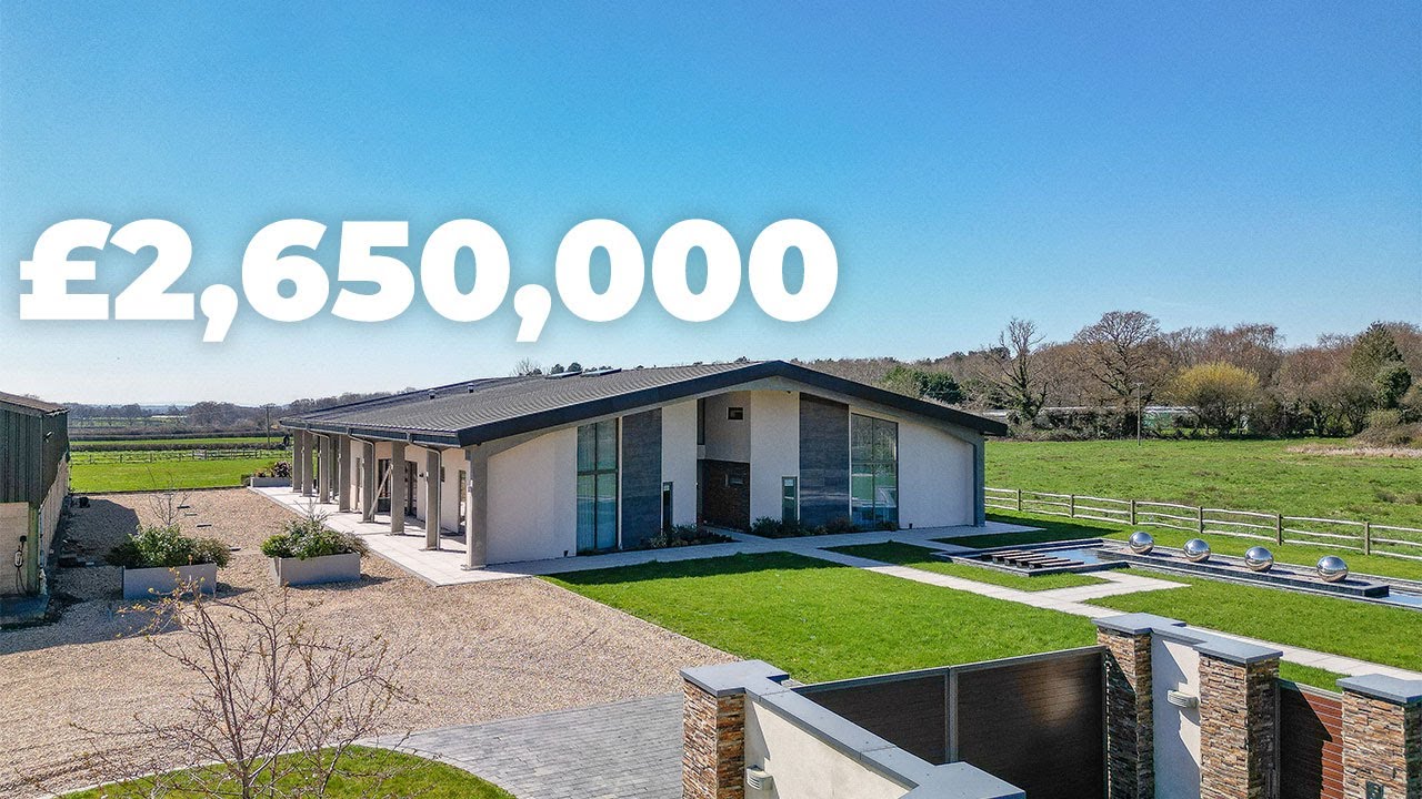 Inside a £2,650,000 Barn Conversion in a 'Grand Designs' fashion | SBK Prestige Tour